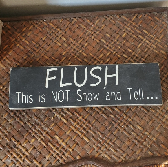 None Other - Funny Bathroom Sign